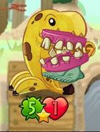 Nibble being used on Bananasaurus Rex