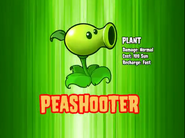 A Peashooter in the trailer