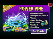Power Vine in an advertisement