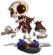 Skeleton Zombie PvZ3 card sprite