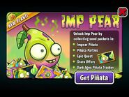 An advertisement for Imp Pear