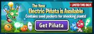 Magnifying Grass shown in an ad promoting Electric Piñata after the 6.7.1 update