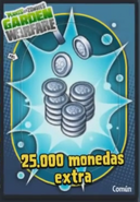 Lote de 25.000 monedas para el jugador