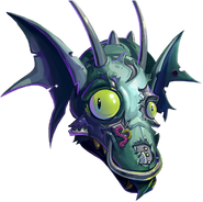 HD Zombot Dark Dragon Head