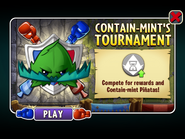 Contain-mint in an ad for Contain-mint's Tournament