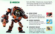 Z-Mech's abilities