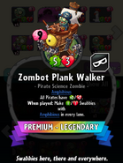 Zombot Plank Walker's statistics before update 1.2.11