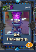 Mrs Frankenstorm Sticker