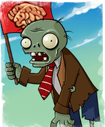 Flag Zombie card