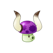 Puff-Shroom (Bull Costume)