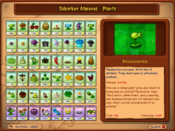 plants vs zombies plants characters list