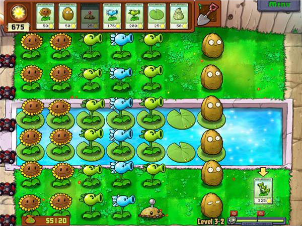 Plants vs Zombies 2 - Sunflower Leveling Up 