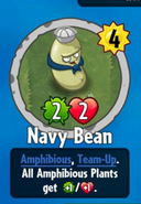 The player receiving Navy Bean from a Premium Pack