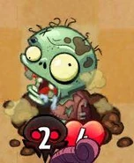 Gigantic Smelly Zombie due to a glitch
