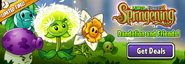 One of the advertisements featuring Dandelion & Friends