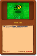 Stinger's almanac entry