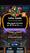 Coffee Zombie's old statistics