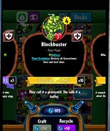 Blockbuster's statistics