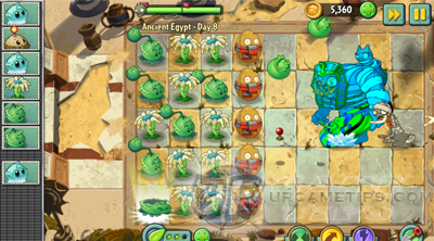 Plants vs. Zombies 2: It's About Time - Gameplay Walkthrough Part 1 -  Ancient Egypt (iOS) 