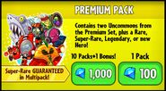 Super-Phat Beets in the advertisement for the Premium Pack