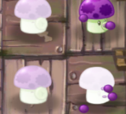 Puff-shrooms in the 2.9.1 update, when fed with Plant Food