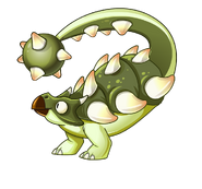 Another HD Ankylosaurus (note its legs)