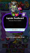 Captain Deadbeard's statistics