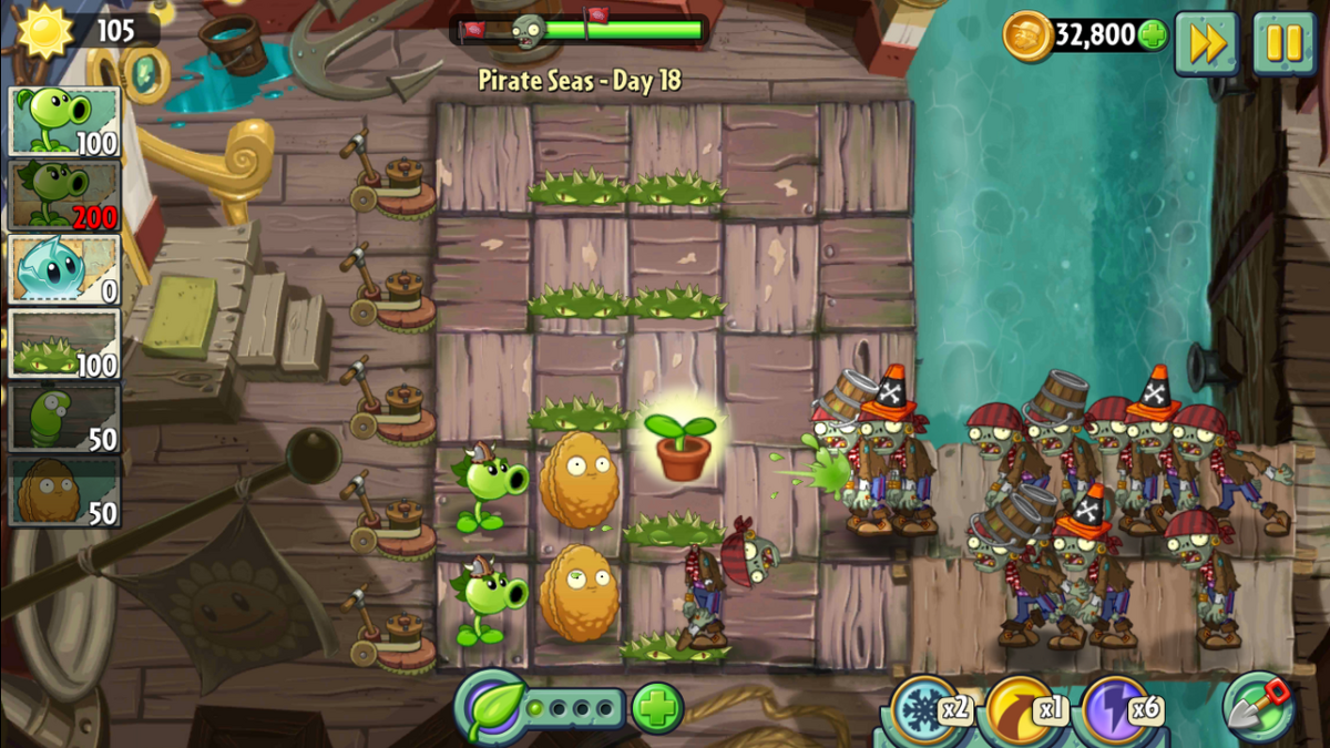 PvZ2 is a perfect sequel. Expands on the first game, more fun, double the  worlds, quadruple the levels, more plants, more zombies. I can go on, it's  such an underrated game. Sure