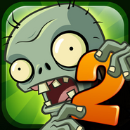 Plants Vs. Zombies™ 2 It's About Time Square Icon (Versions 1.0 to 1.4)