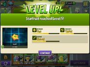 Leveling up Starfruit (Level 5)