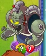 Zombot 1000 Fused with Disco Dance Floor