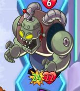 Zombot 1000 with 24/22 and the Frenzy trait