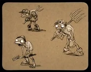 Farm zombie pitchfork sheet 2 - ArtofReanimPvZ2