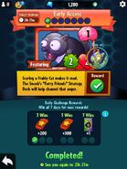 Fraidy Cat being the featured card in the menu for the September 19th, 2017 Daily Challenge