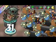 Plants vs Zombies 2 - Pirate Seas Day 31 -Plants Lvl 1 & No Premium-