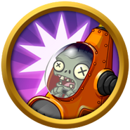 Robo-Cone Zombie in Sun Damaged achievement