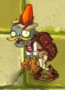 Conehead Adventurer Zombie