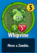 The player receiving Whipvine from a Premium Pack