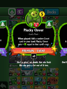 Plucky Clover's statistics before update 1.16.10