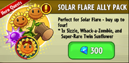 Whack-a-Zombie on the advertisement for the Solar Flare Ally Pack