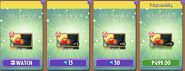 Fire Peashooter's seeds in the store (10.6.2, Promoted)