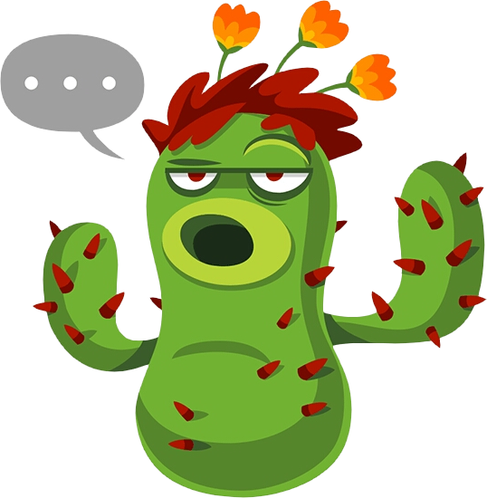 cactus plants vs zombies 2