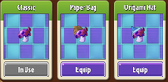 Spore-shroom's costumes in the Almanac section (10.5.2)