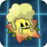 Starfruit (blonde afro and moustache)