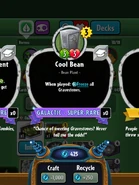 Cool Bean's statistics