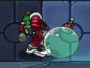 Astro-Goop Zombie without its head