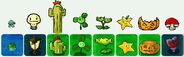 Concept art of Blover along with the other fog plants (Plants vs. Zombies)