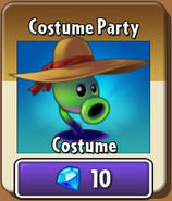 Shadow Peashooter's costume in the store