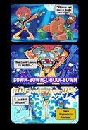 The second comic strip in the plant mission "Dance-Off at the Disco"