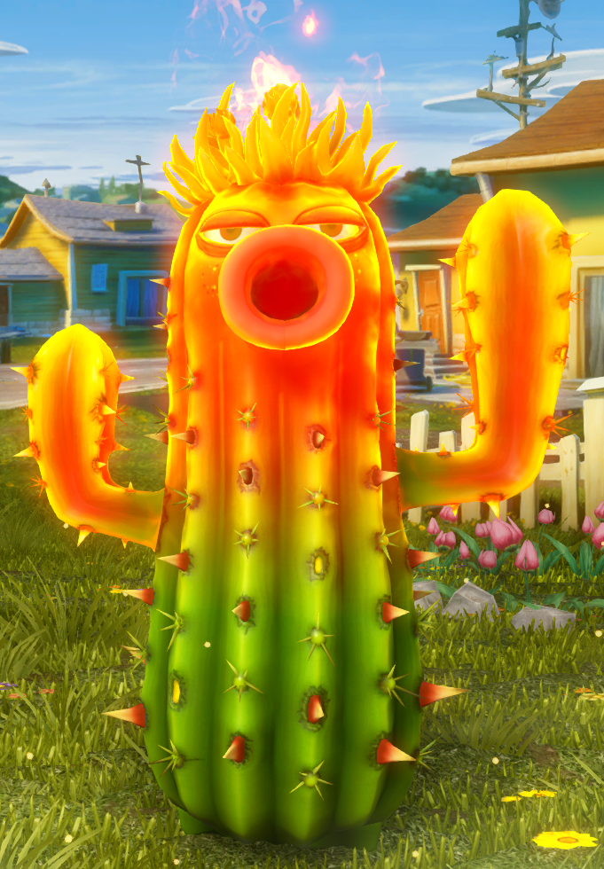 Fire Cactus Plants Vs Zombies Wiki Fandom